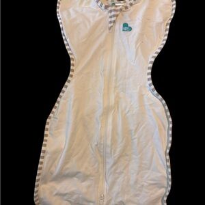 Love To Dream Swaddle Up Organic Small White Sleep Sack 8-13 lbs